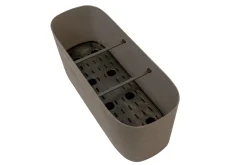 Kunststof|Ecocheques|ohgreen Pot Respect xl met reservoir 80x38h30 wit