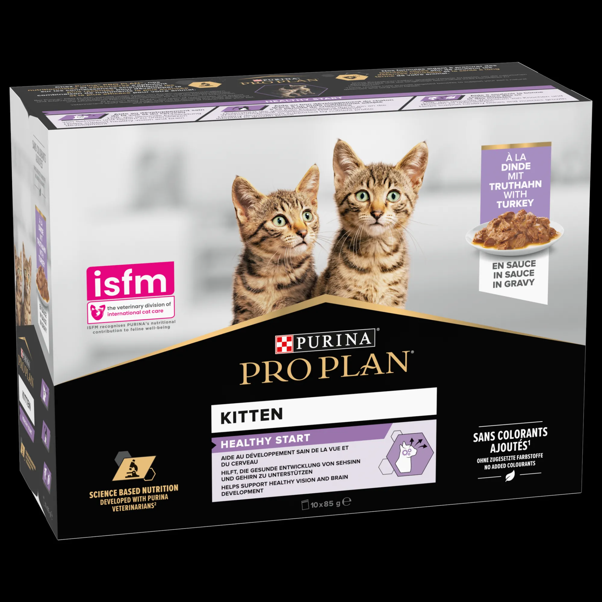 Kat Voeding|Werelddierendag|ohgreen PRO PLAN Natte Voeding Junior Kalkoen(10x85g)