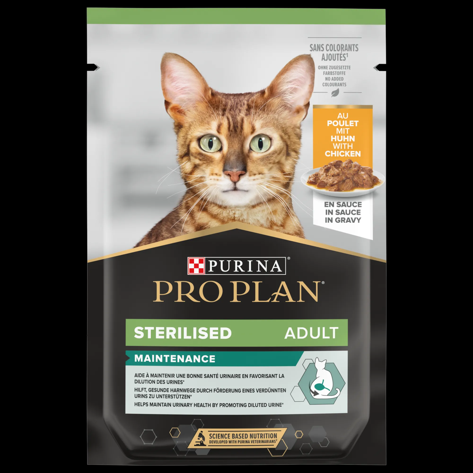 Kat Voeding|Werelddierendag|ohgreen PRO PLAN Natte Voeding Sterilised Kip 85g