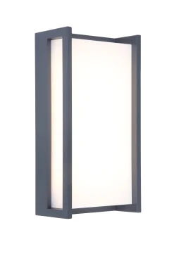 Verlichting|Ecocheques|ohgreen Qubo wandlamp donkergrijs led 17.3w