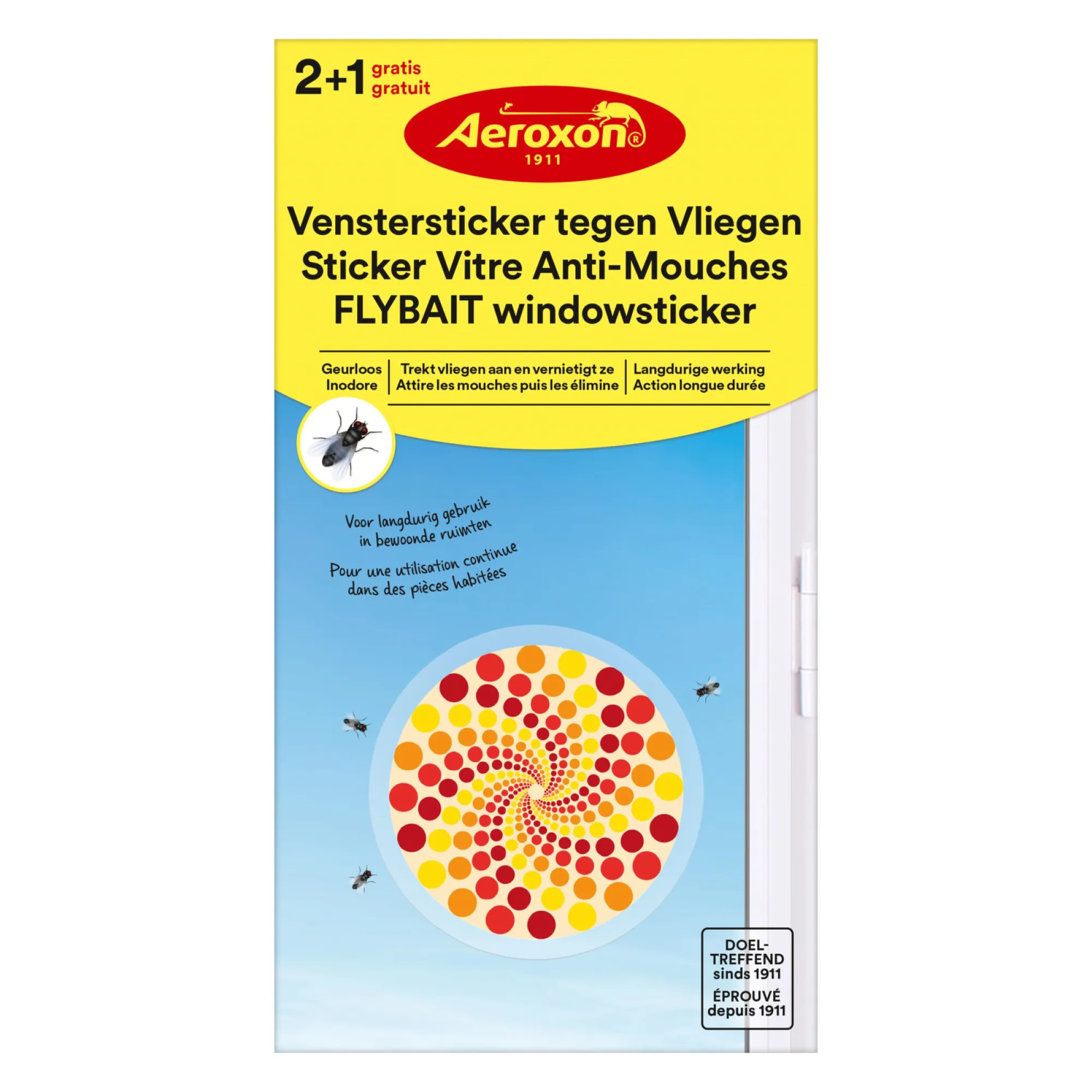 Vliegen En Wespen|ohgreen Raamsticker tegen vliegen 2+1 gratis