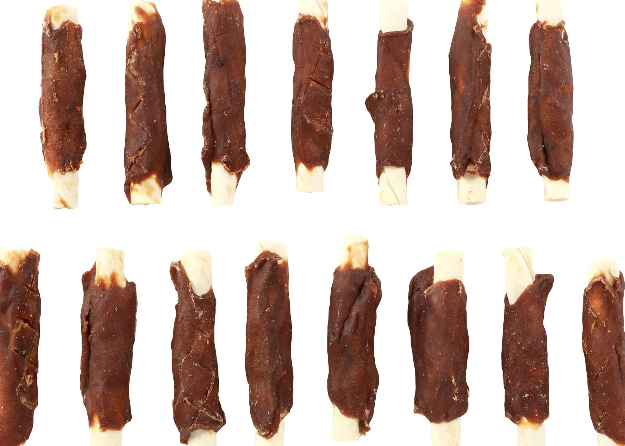 Hond Voeding|ohgreen R'hide stokjes omwikkeld met konijn 7/8mm 6cm 15st 100gr