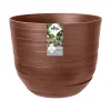 Kunststof|Ecocheques|ohgreen RINGS ROND 38CM ROESTBRUIN