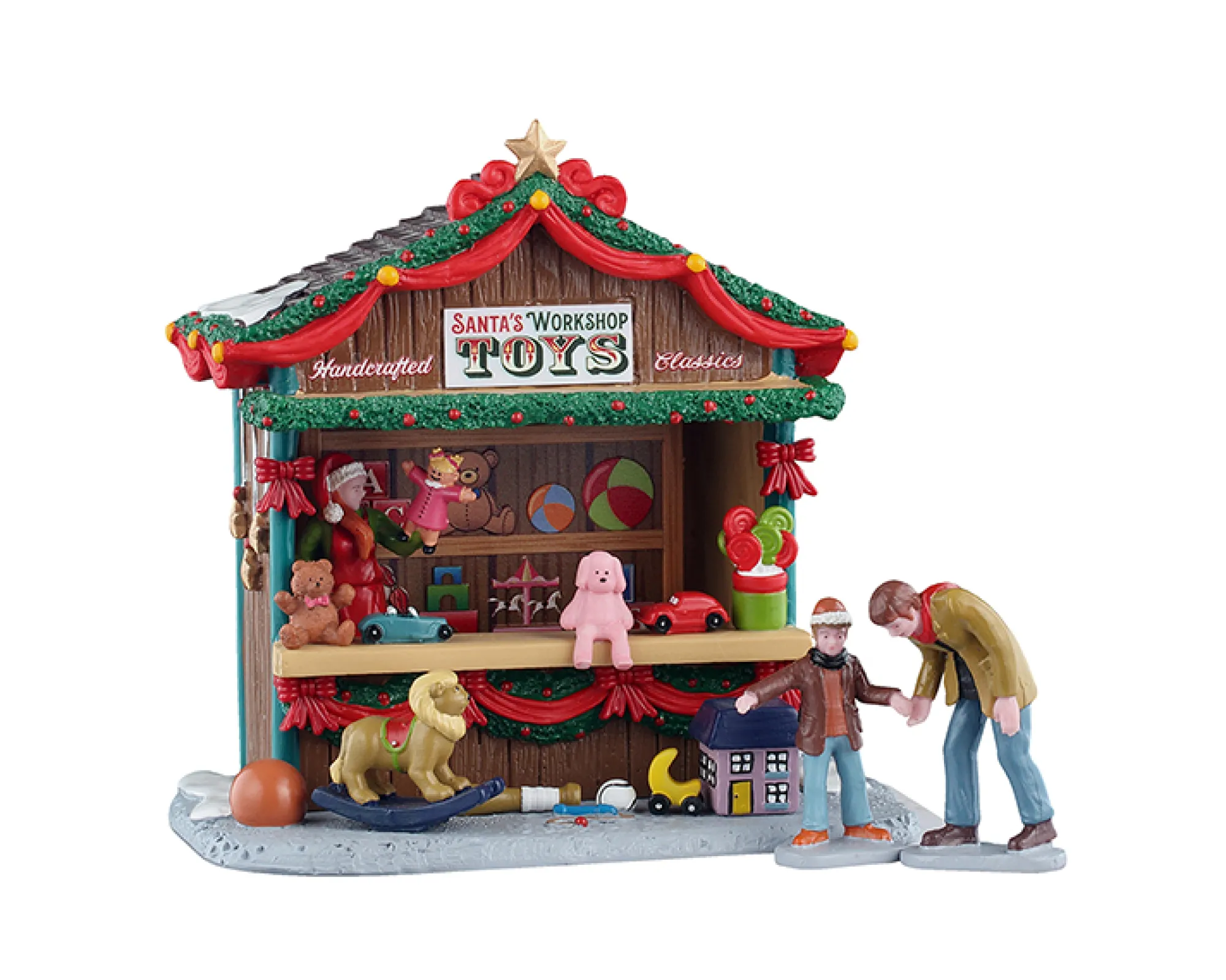 Lemax Kerstdorpen|ohgreen Santa's workshop toys