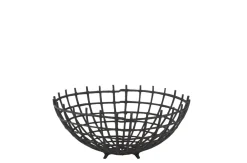 Sfeermakers|ohgreen Schaal metaal zwart medium (38x38x17cm)