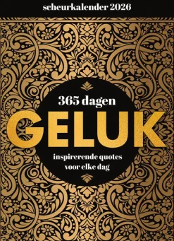 Kalenders|ohgreen Scheurkalender 2026 365 dagen geluk