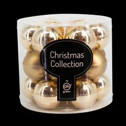 Kerstballen|ohgreen Set van 18 kerstballen