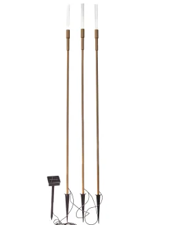 Verlichting|Ecocheques|ohgreen Set van 3 solarlampen Ronda (tuinstekers)