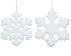 Kerstornamenten|ohgreen Sneeuwvlok foam42cm wit