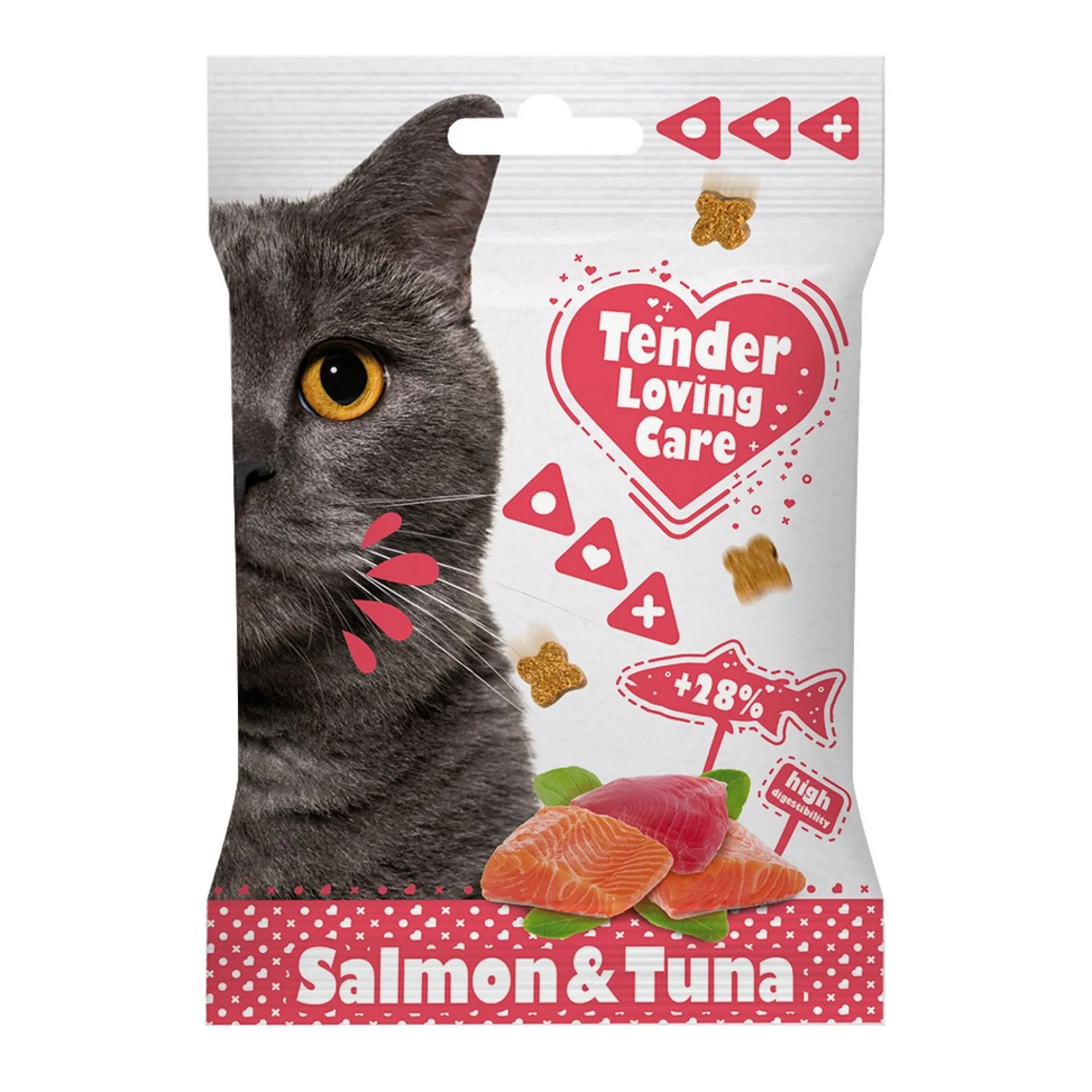 Kat Voeding|ohgreen Soft kattensnack zalm & tonijn