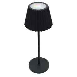 Verlichting|ohgreen Soleil tafellamp zwart met laadstation
