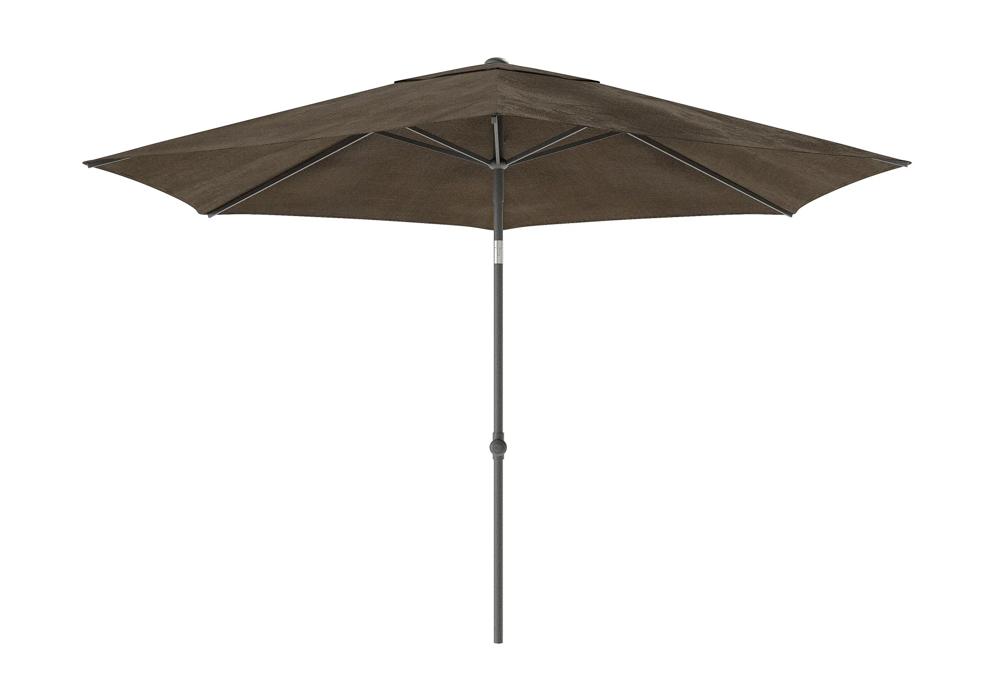 Parasol|ohgreen Staparasol miami d250 antraciet-mocca