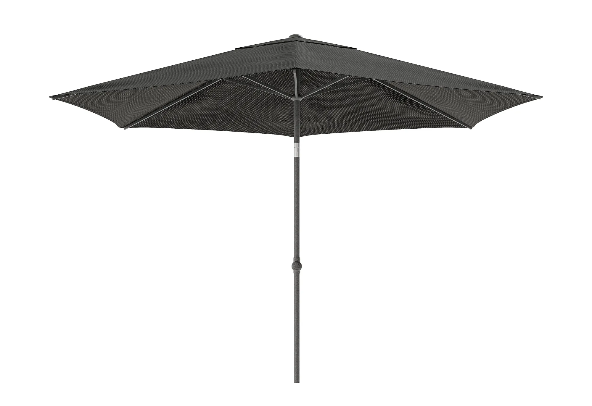 Parasol|ohgreen Staparasol miami d250 antraciet-grijs