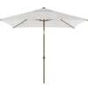 Parasol|ohgreen Staparasol miami 250x200 alu/teak-wit