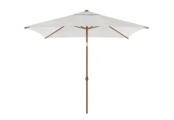 Parasol|ohgreen Staparasol miami 250x200 alu/teak-wit