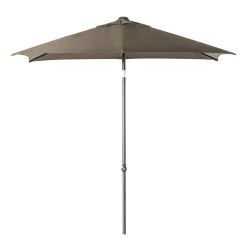 Parasol|ohgreen Staparasol miami 210x150 antraciet-mocca