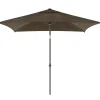 Parasol|ohgreen Staparasol miami 250x200 antraciet-mocca