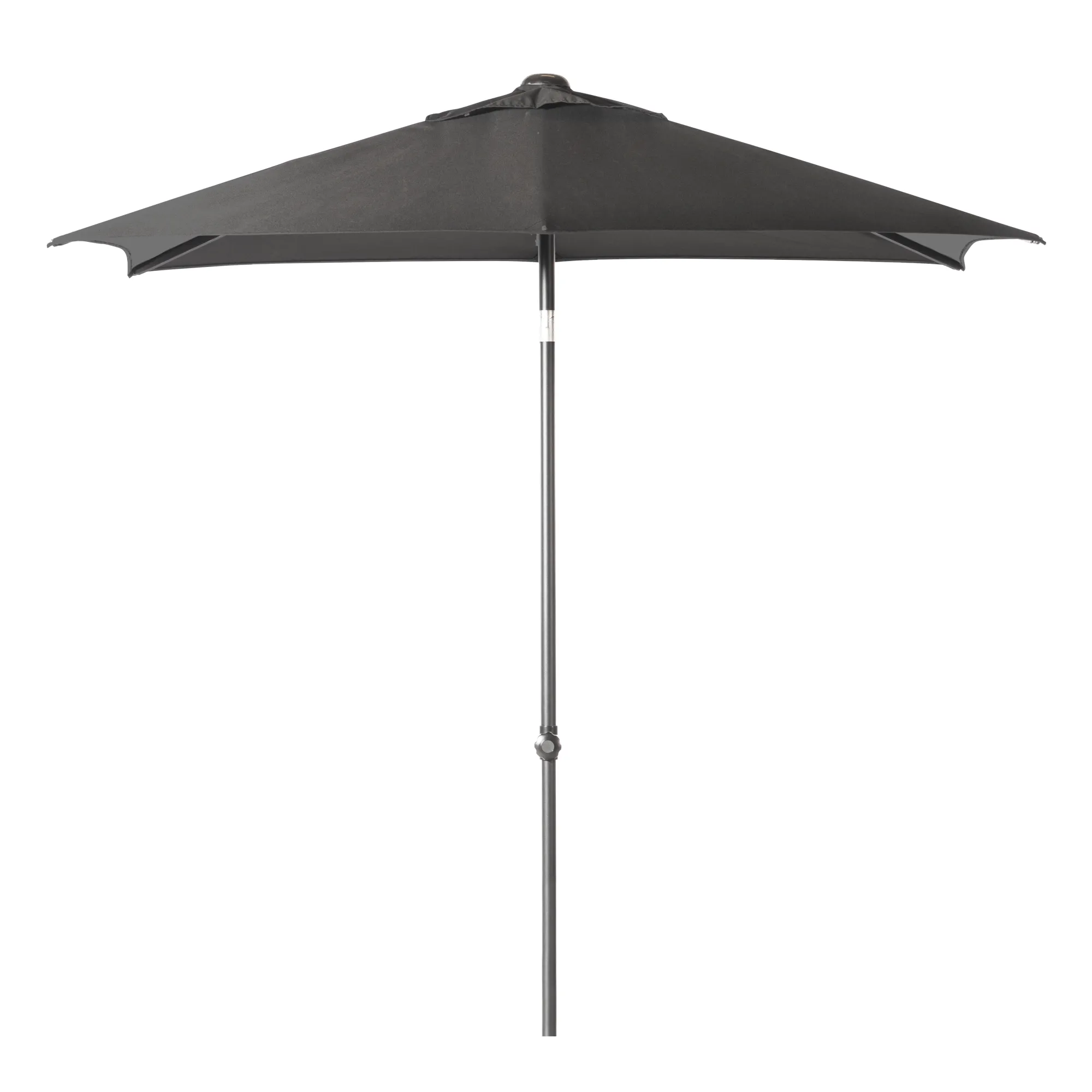 Parasol|ohgreen Staparasol miami 210x150 antraciet- donkergrijs