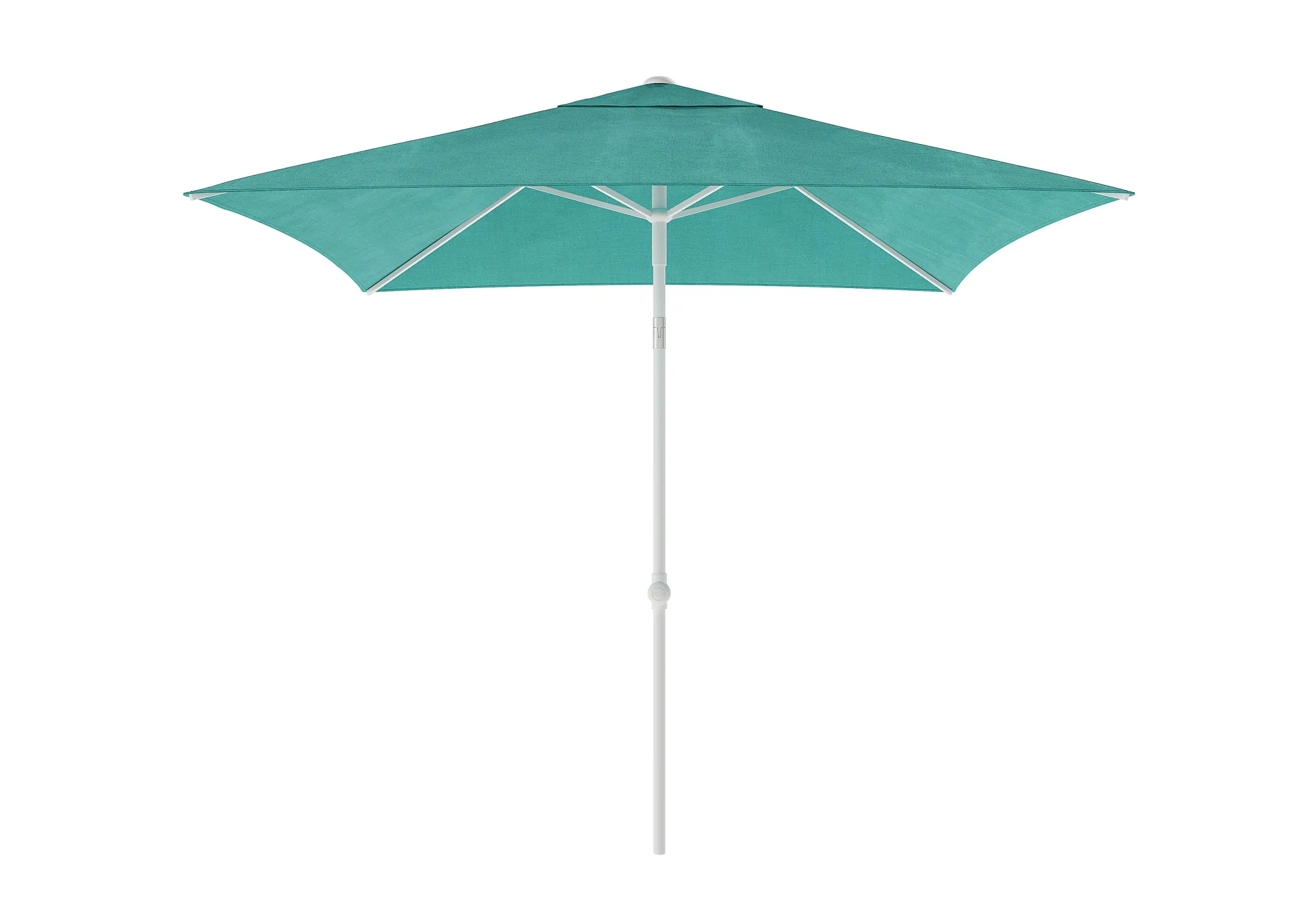 Parasol|ohgreen Staparasol miami 200x200 wit-blauw