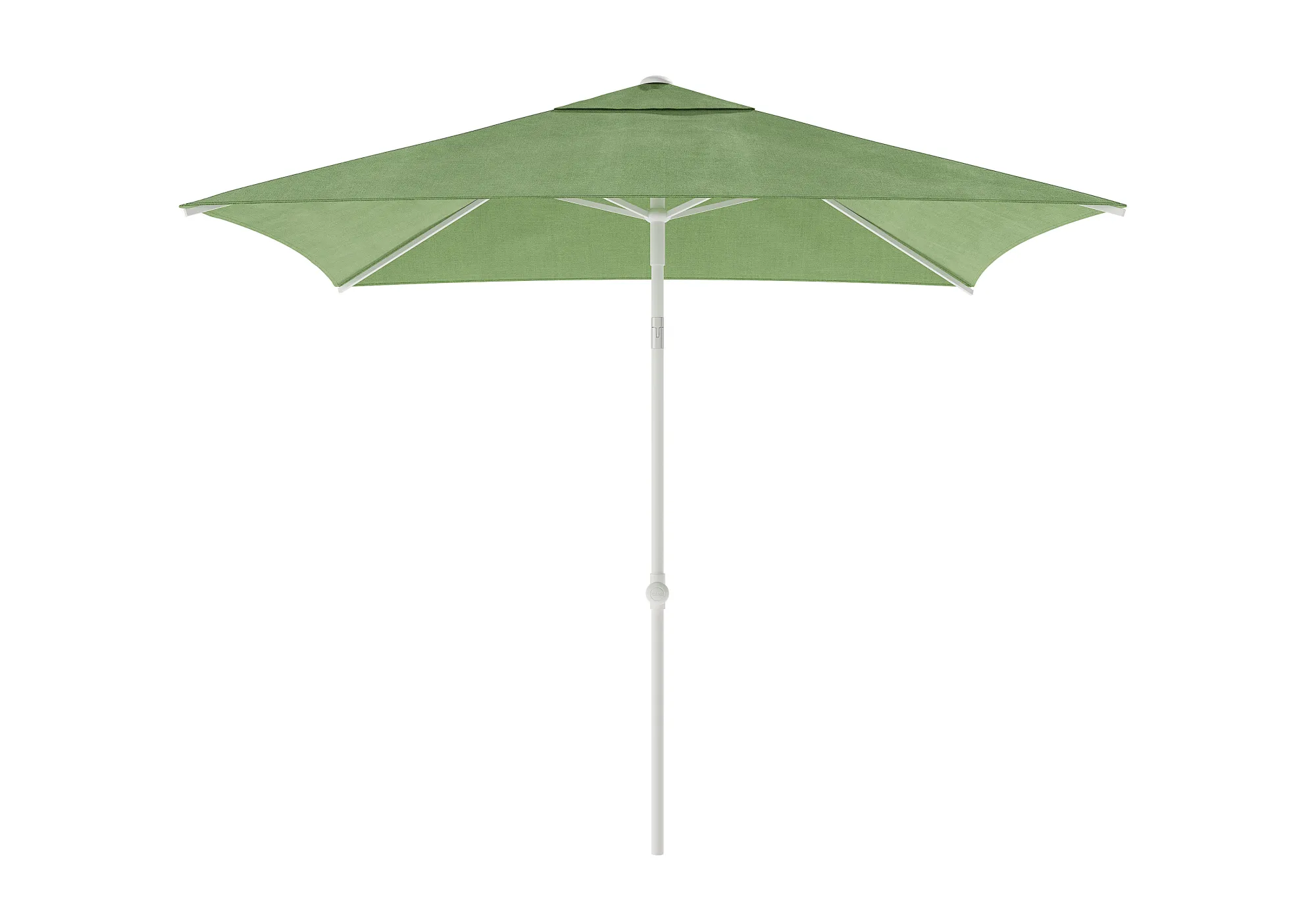 Parasol|ohgreen Staparasol miami 250x200 wit-groen