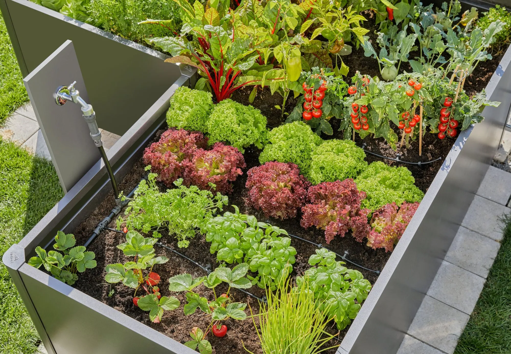 Bewatering|Ecocheques|ohgreen Startset voor verhoogde bloembedden en moestuinen
