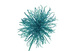 Kerstdecoratie|ohgreen Stekelbal op steel lichtblauw