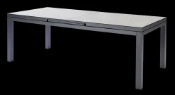 Tuinmeubelen|ohgreen Tafel Albin 220-280x100cm antraciet/keramiek