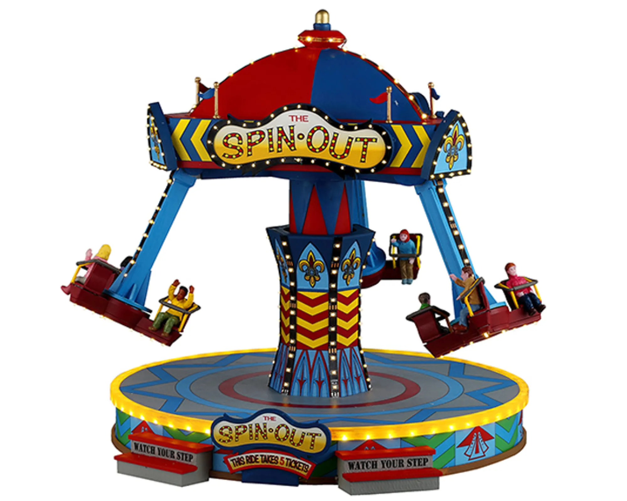 Lemax Kerstdorpen|ohgreen The spin out, with 4.5v adaptor