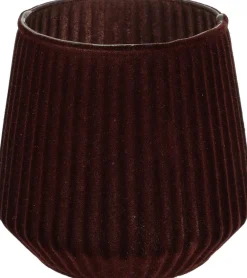 Sfeermakers|Herfst|ohgreen Theelichthouder 11cm bruin