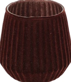 Sfeermakers|Herfst|ohgreen Theelichthouder 9cm glas bruin