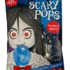 Voeding|Halloween|ohgreen Tongue painting blue lollipops