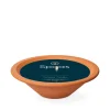 Kaarsen|ohgreen Tuinkaars Royal flame in terracotta schaal 13u - ivoor
