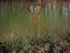 Decoratie|ohgreen Tuinsteker hartje vlinder