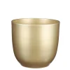 Potten En Vazen|ohgreen Tusca pot rond goud - h23xd25cm