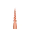 Kaarsen|ohgreen Twist Kegelkaars - H25 x 5 cm