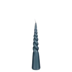 Kaarsen|ohgreen Twist Kegelkaars - H25 x 5 cm
