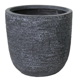 Aardewerk|ohgreen Utah egg pot graphite d39h38