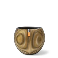 Potten En Vazen|ohgreen Vaas bol Groove 18x15