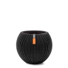 Potten En Vazen|ohgreen Vaas bol groove 21x19