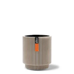 Potten En Vazen|ohgreen Vaas cilinder Groove 8x9