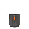 Potten En Vazen|ohgreen Vaas cilinder Groove 8x9