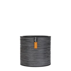Potten En Vazen|ohgreen Vaas cilinder Rib 12x10