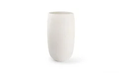 Potten En Vazen|ohgreen Vaas 24xh42cm wit bullet