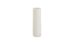 Potten En Vazen|ohgreen Vaas 10xH30cm wit Cone