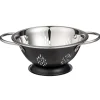 Koken|ohgreen Vergiet rvs/zwart 20cm