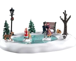 Lemax Kerstdorpen|ohgreen Victoriaanse schaatsers, b/o (4,5v)