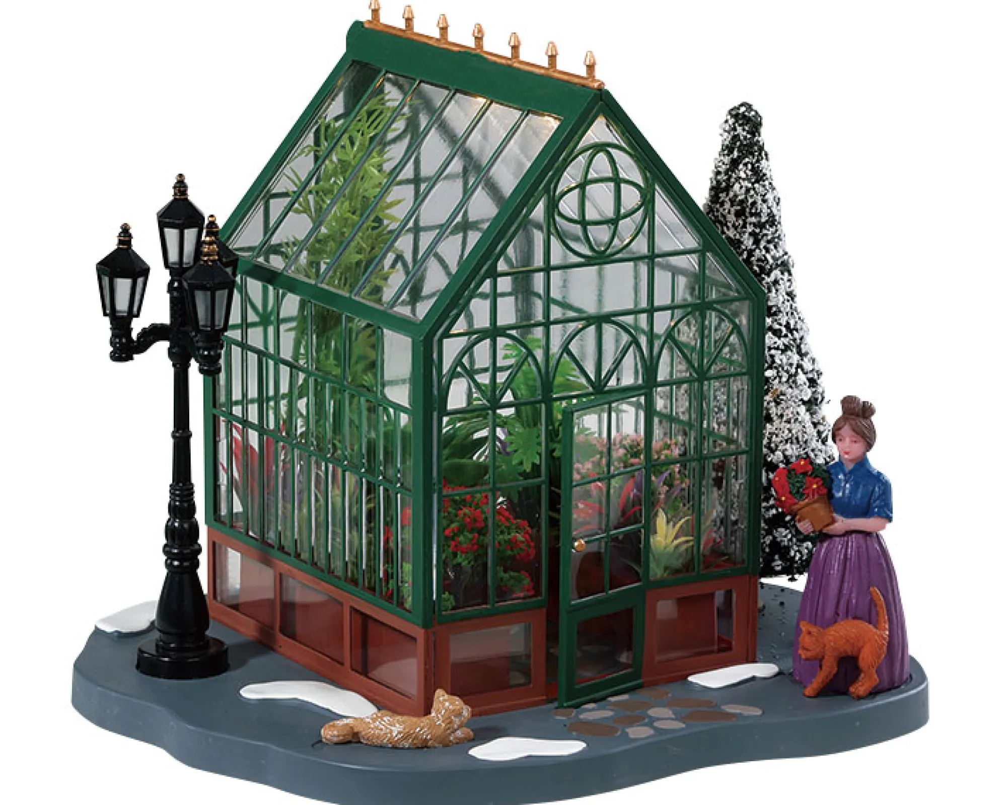 Lemax Kerstdorpen|ohgreen Victoriaanse serre, b/o (4,5v)