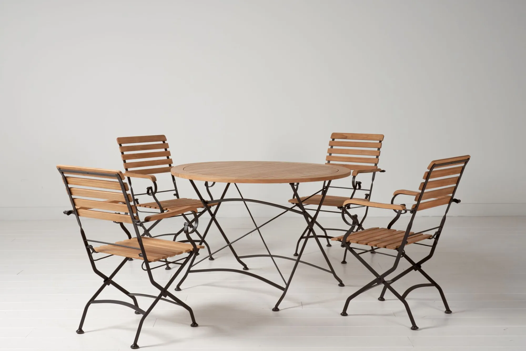 Tuinmeubelen|Ecocheques|ohgreen Vouwtafel Olivia rond
