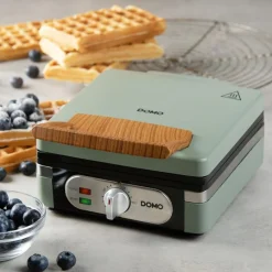 Keukentoestellen|ohgreen Wafelijzer voor rechthoekige wafels