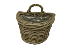 Potten En Vazen|ohgreen Wandhanger antiekgrijs 29X18H20CM